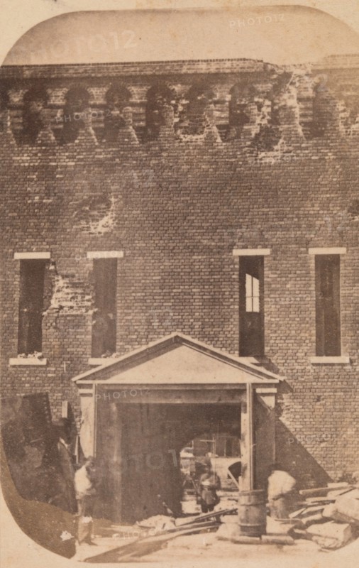 The Evacuation of Fort Sumter, April 1861.