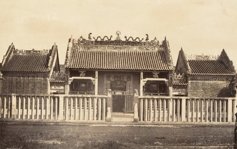 Pagode de la Ville Chinoise, 1866.