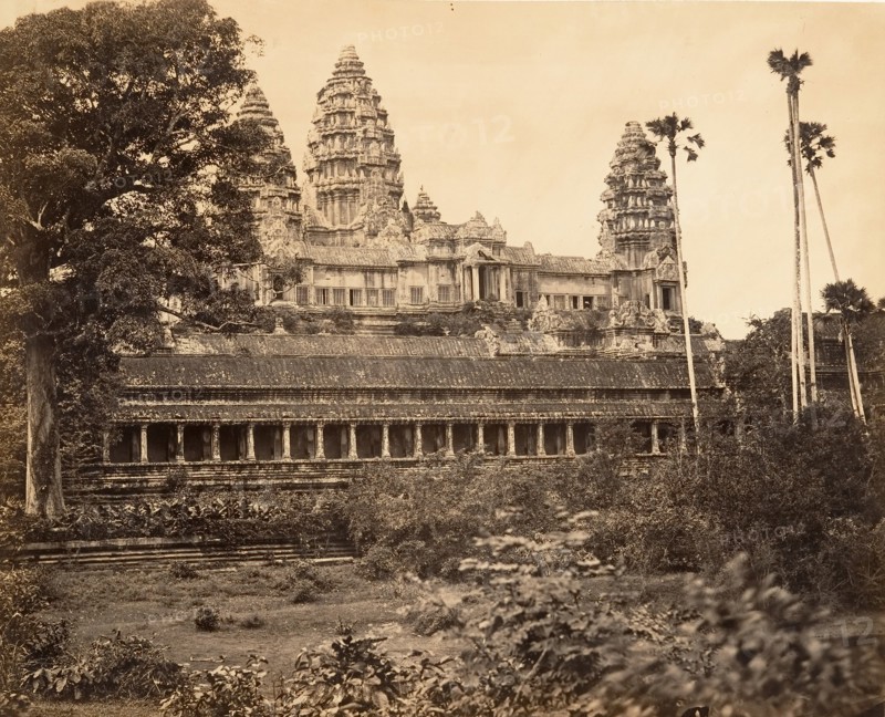 Façade Nord de la Grand Pagode, 1866.