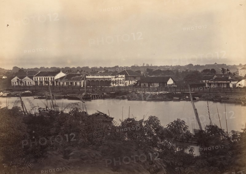 Vue de Saïgon (Feuille No. 2), 1866.
