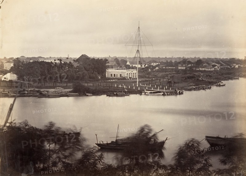 Vue de Saïgon (Feuille No. 1), 1866.