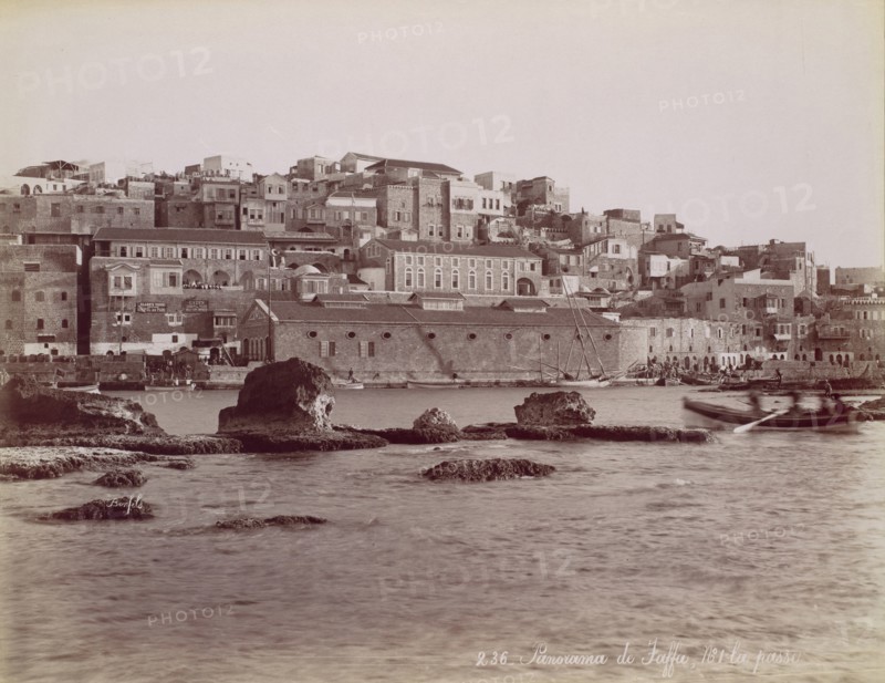 Panorama de Jaffa, ca. 1880.