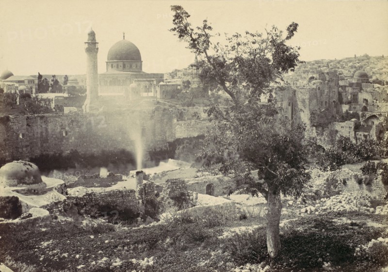 The Mosque of Omar, Jerusalem, 1857.