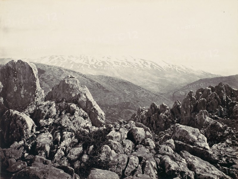 Mount Hermon, The Mount of Transfiguration, ca. 1857.