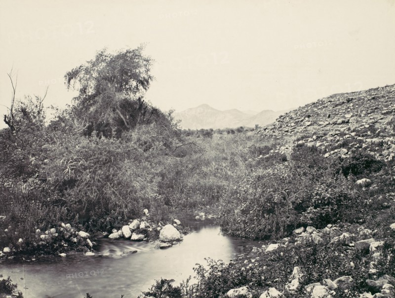 The Fountain of Jerico and Probable Site of the City, ca. 1857.