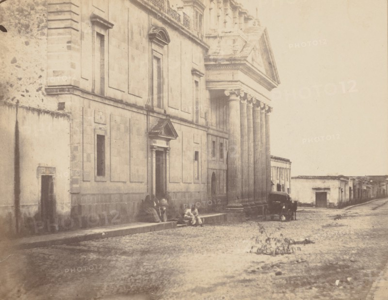 [Convent in La Cruz], 1867.
