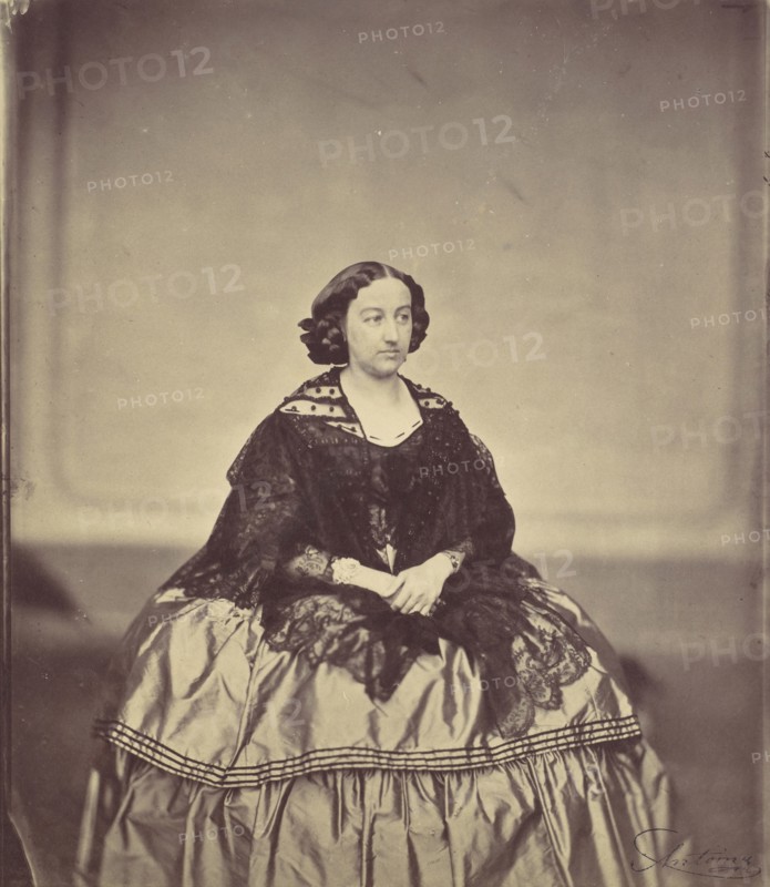 Marie Antoine, geb. Woes, 1850s-60s.