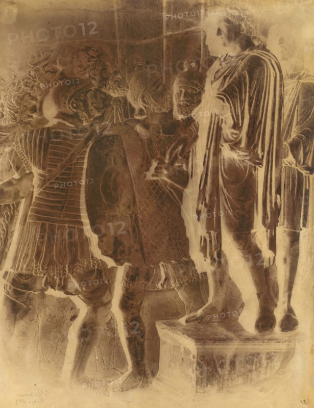 Bas Relief from the Arch of Constantine, Rome, 1849.