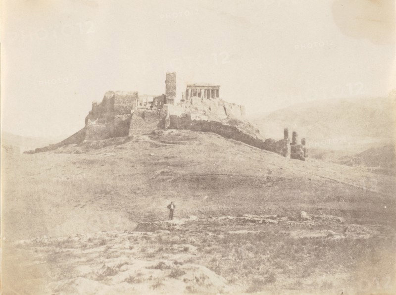 Pnyx and Acropolis, ca. 1848.