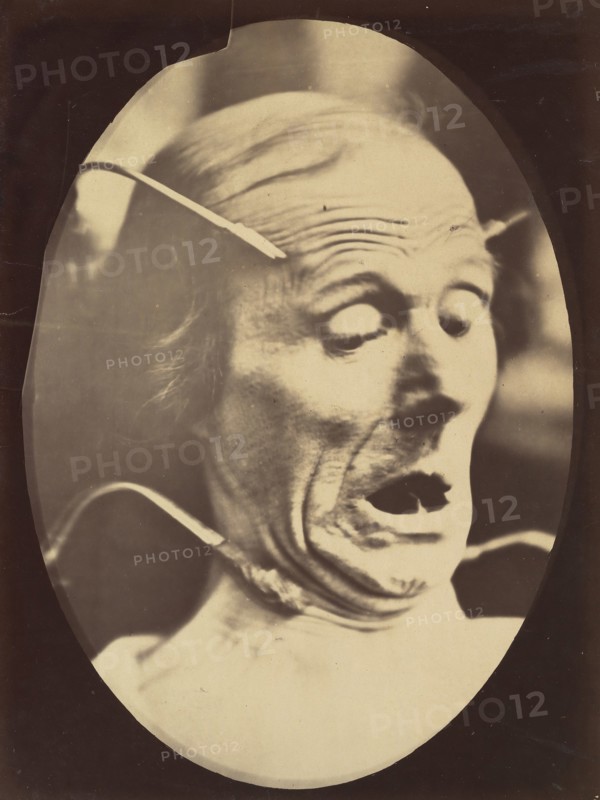 Figure 62: Terror, semiprofile, 1854-56, printed 1862.