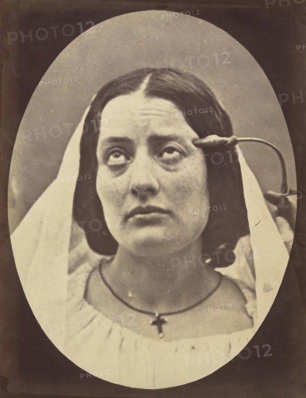 Figure 75: Nun saying her prayers, 1854-56, printed 1862.