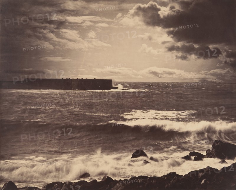 [The Great Wave, Sète], 1857.