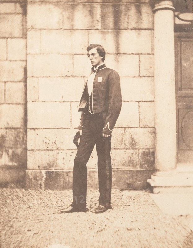 Portrait of a Man in Military Regalia, ca. 1859.