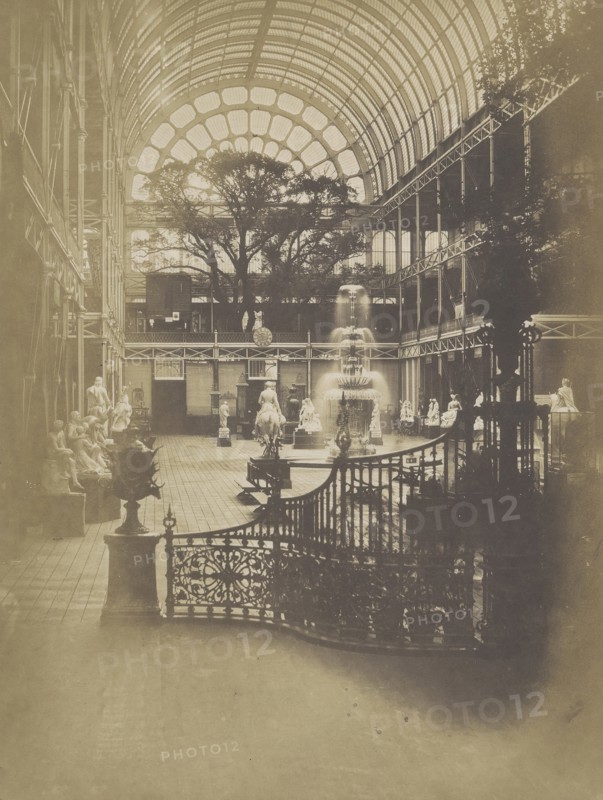 View of Transept, Looking South, 1851.