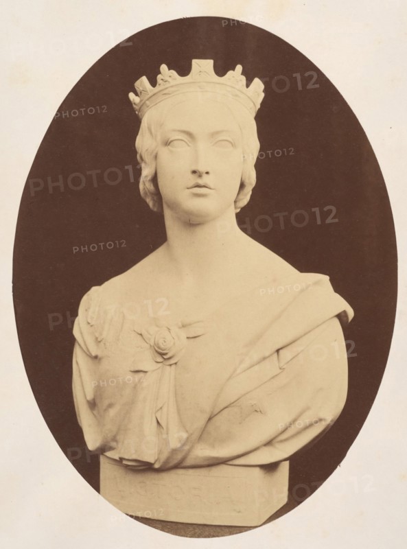 Copy of a Bust of Her Majesty Queen Victoria, by Joseph Durham, Esq. F.S.A., 1857.