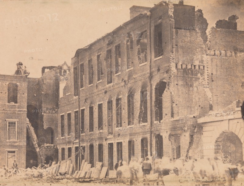 The Evacuation of Fort Sumter, April 1861, April 1861.