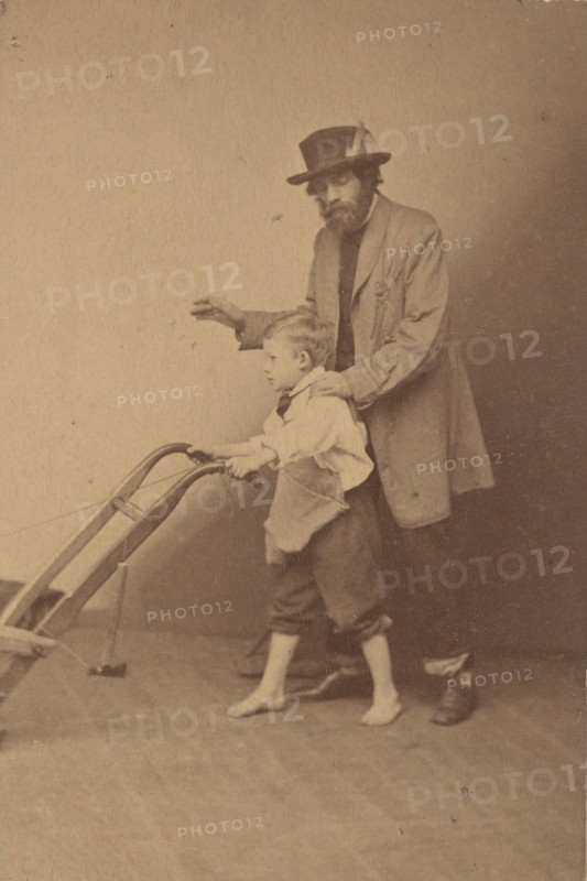 Edward Everett Hale and Son, ca. 1865.