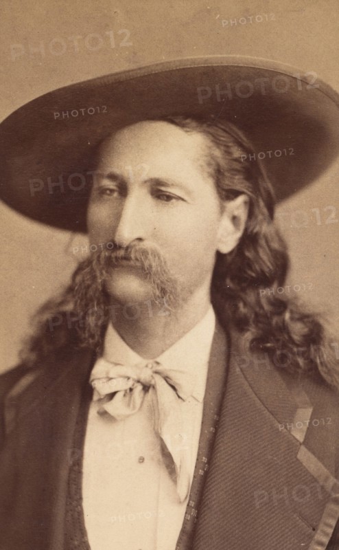 James B. "Wild Bill" Hickock, ca. 1873.