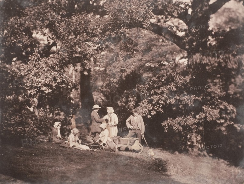 Birthday Group, 1856.