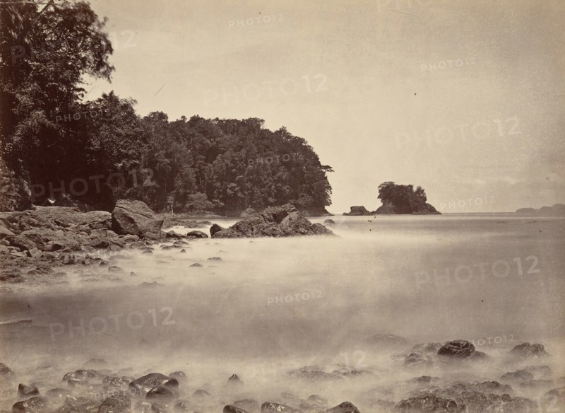 Tropical Scenery, View of Limon Bay, 1871.