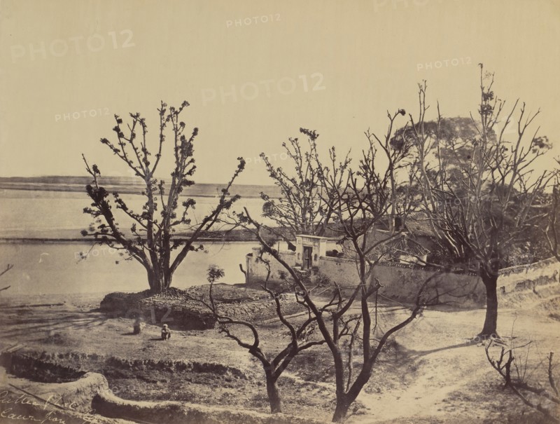 Suttee Ghat, Cawnpore, 1858.