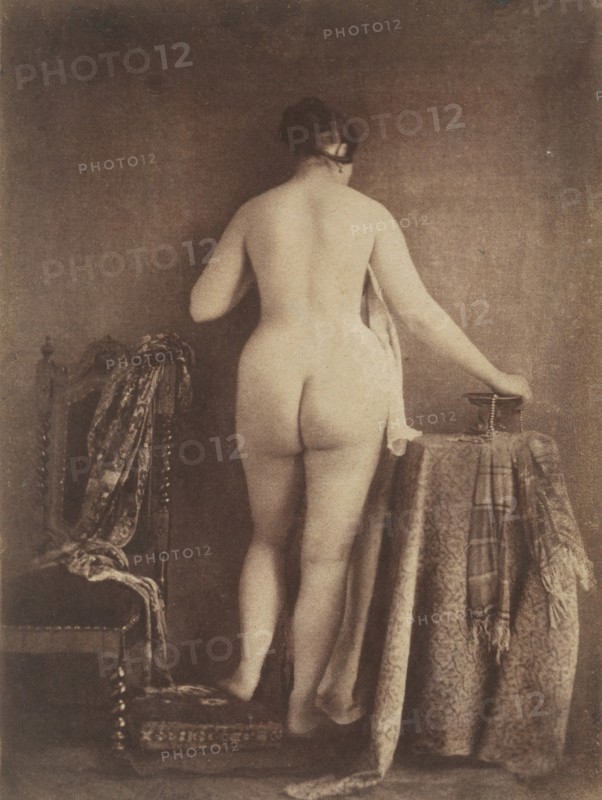 [Standing Female Nude], ca. 1853.