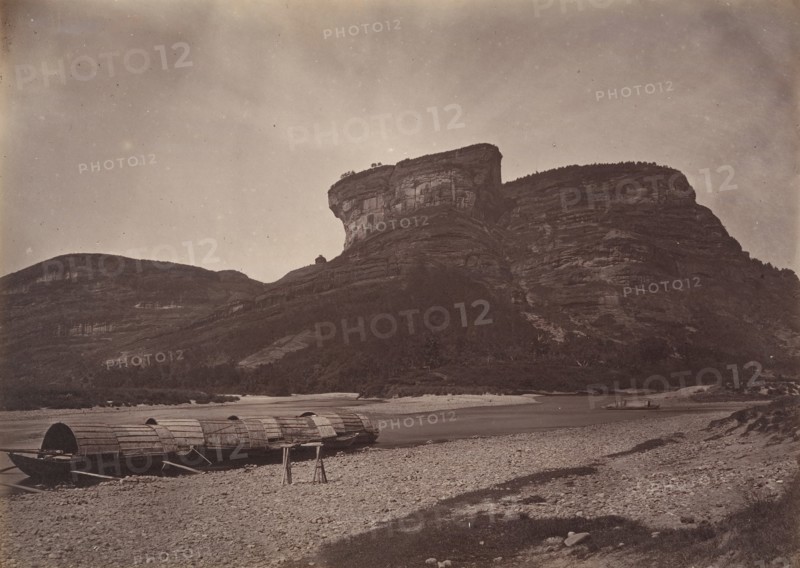 Temple of Tai-wang at Wu ü near Sing Chang Tea Mart, ca. 1869.