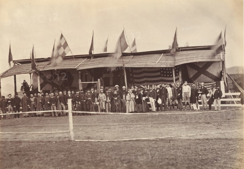 The Grand Stand, Foochow (Fuzhou), ca. 1869.