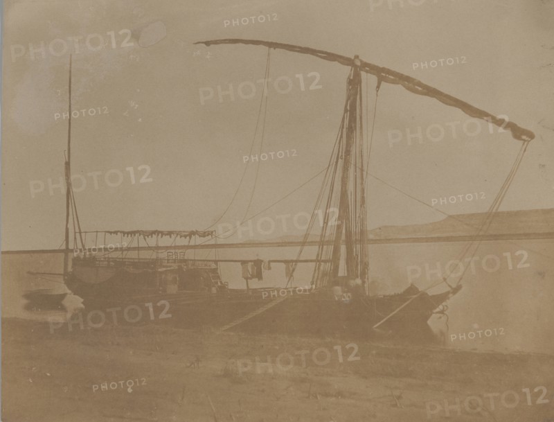 Nile Boat, Egypt, 1851.