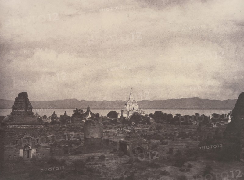 Pugahm Myo: Distant View of Gauda-palen Pagoda, August 20-24, 1855.
