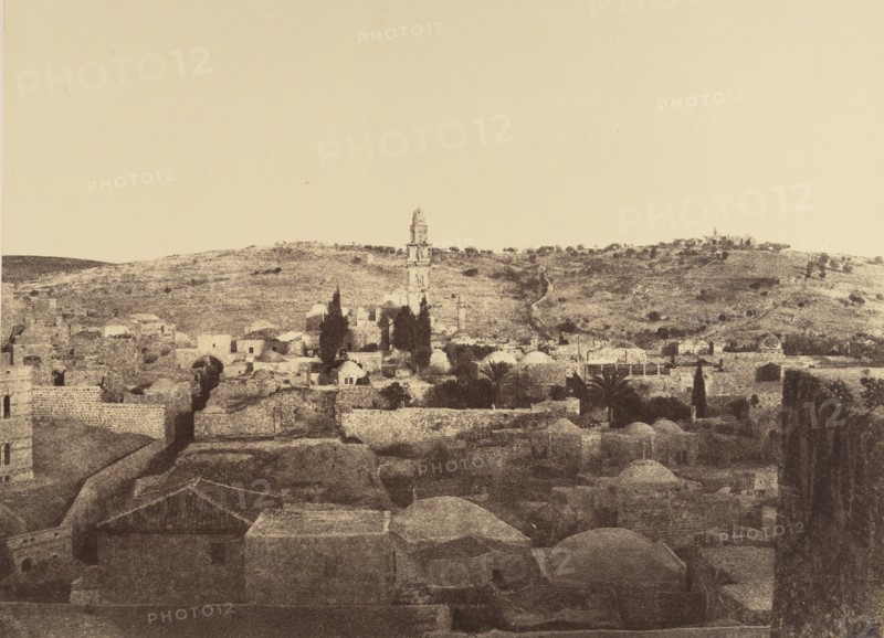 Jérusalem. Tour Antonia et Environs, 1860 or later.