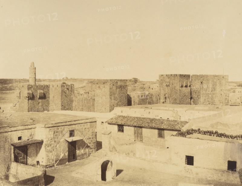 Jérusalem. Vue des Remparts., 1860 or later.