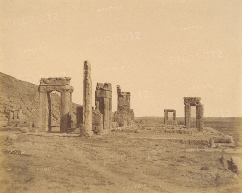 (12) [Persepolis, (W: before restoration), 1840s-60s.