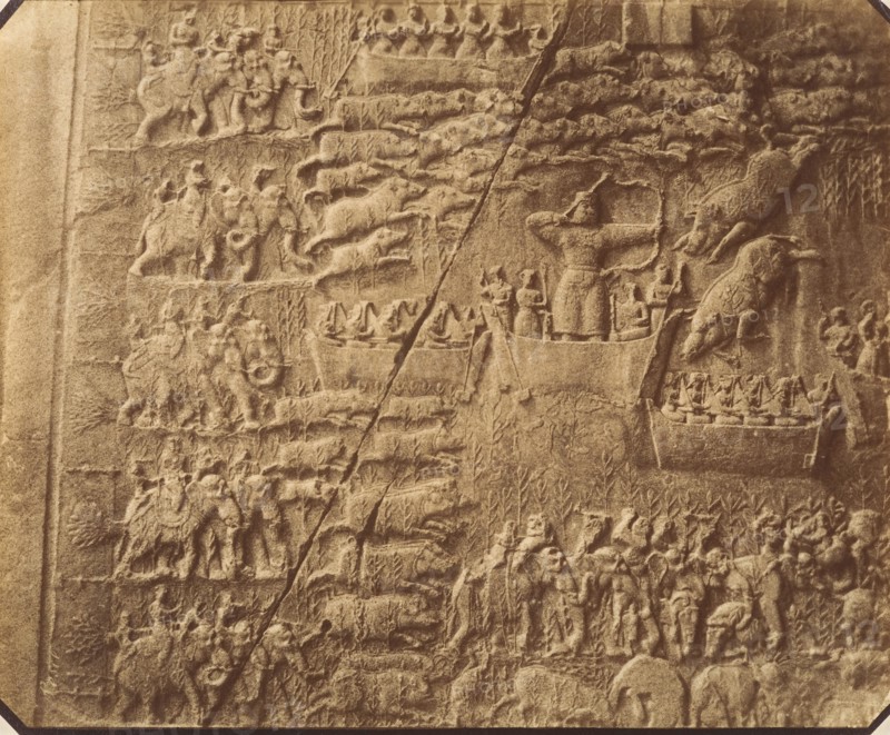 (1) [Tag-e Bustan, Kermanshah], 1840s-60s.