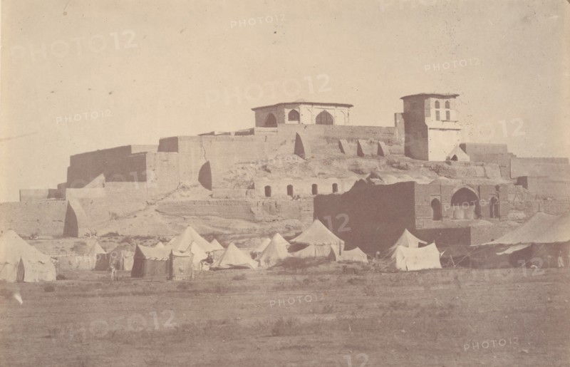 [A Persian Citadel in the Environs of Sultaniye], 1840s-60s.