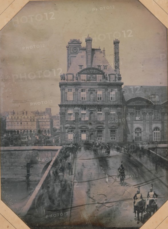 Défilé sur le Pont-Royal, May 1, 1844.