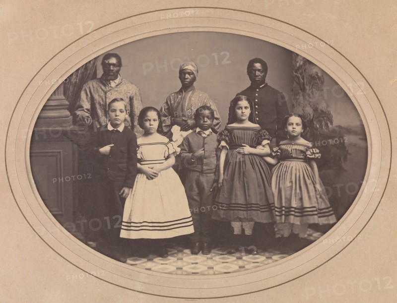 Emancipated Slaves Brought from Louisiana by Colonel George H. Banks, December 1863.