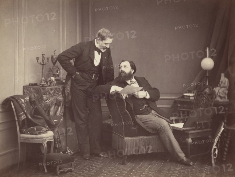 Louis Robert and Olympe Aguado, ca. 1860.