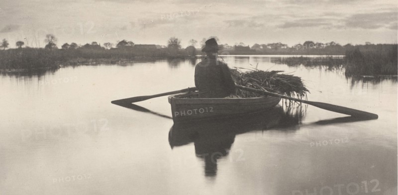Rowing Home the Schoof-Stuff, 1886.
