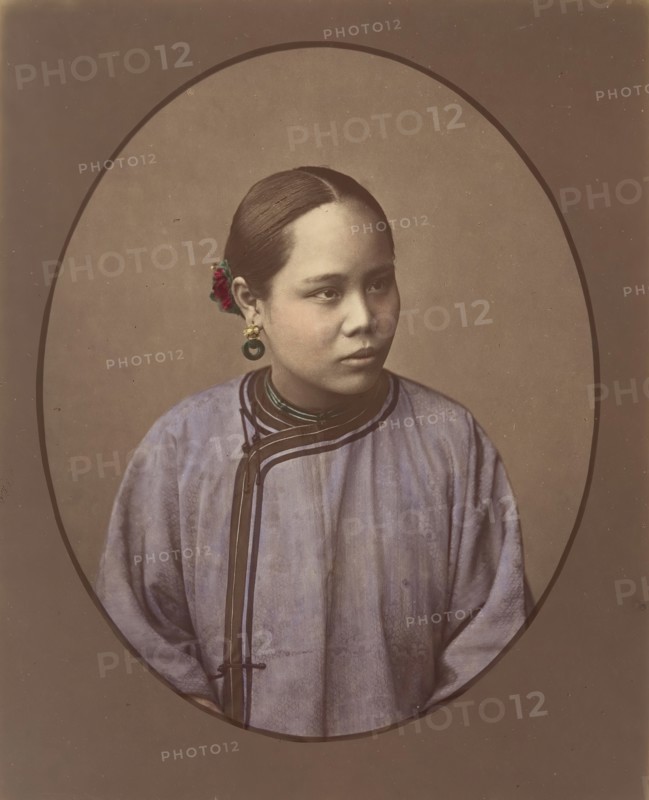 Fille de Shanghai, 1870s.