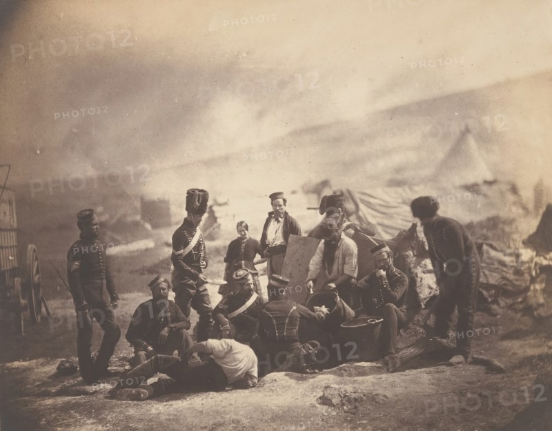 Cooking House of the 8th Hussars, 1855.