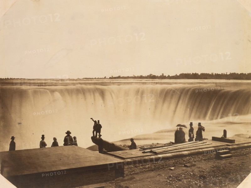 Niagara Falls, ca. 1855.