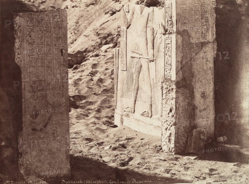 Tomb of Ptahmose, Saqqara (Memphis), 1859.