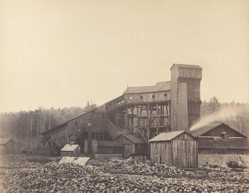 Gibson's Breaker, Rushdale, Pennsylvania, 1860s.