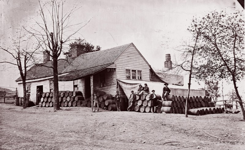 Petersburg, 1864. Formerly attributed to Mathew B. Brady.