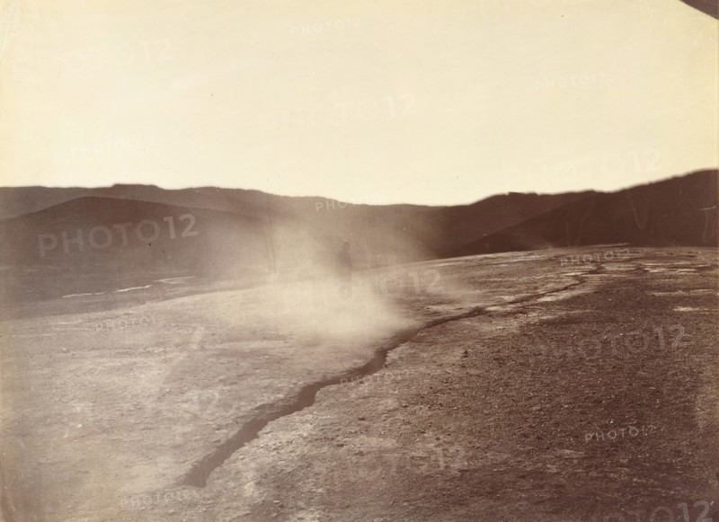 Fissure Vent at Steamboat Springs, Nevada, 1867.