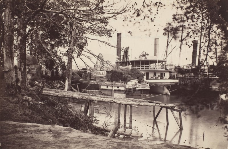 White House Landing, Pamunkey River, 1864.