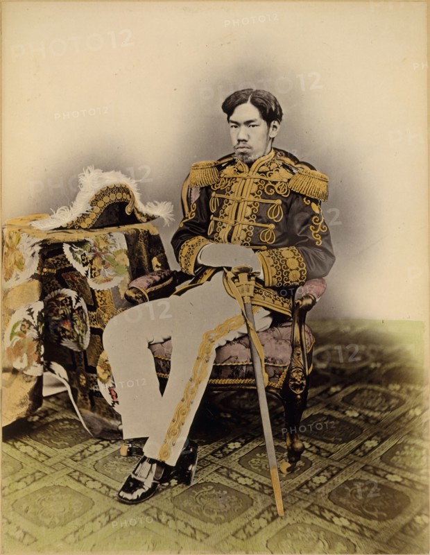 Mutsuhito, The Meiji Emperor, 1873.