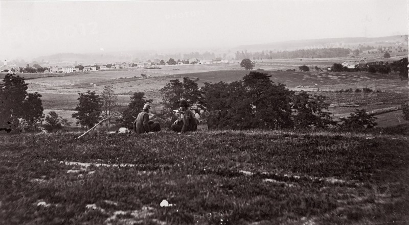 Gettysburg, Pennsylvania, 1863. The Battle of Gettysburg was fought on 1-3 July 1863, in and around the town of Gettysburg, Pennsylvania, by Union and Confederate forces during the American Civil War. The battle involved the largest number of casualties of the entire war and is often described as the war's turning point.