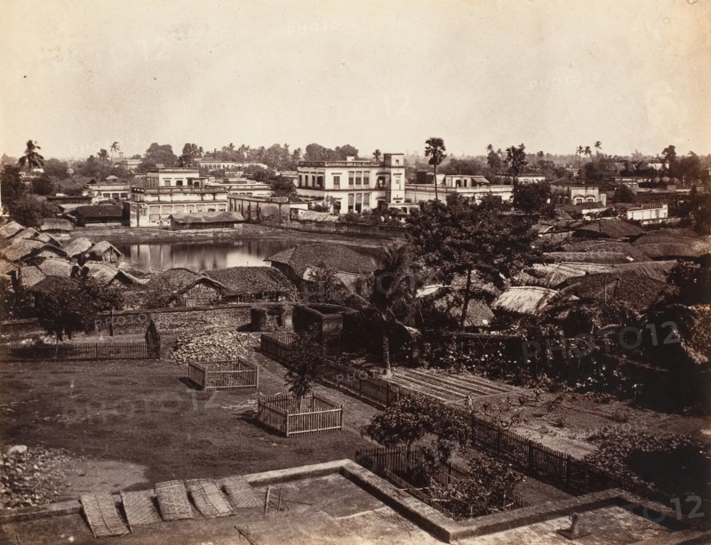 View in Calcutta, 1858-61.